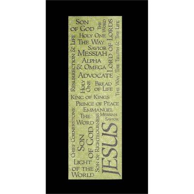 Bookmark Paper Names of Jesus Pack of 6 - 603799112734 - BKM-3101