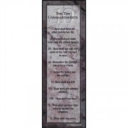 6pk -Bookmark Ten Commandments Stone Pack of 6
