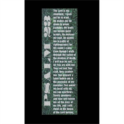 Bookmark Paper Psalm 23 Pack of 6 - 603799347143 - BKM-3120