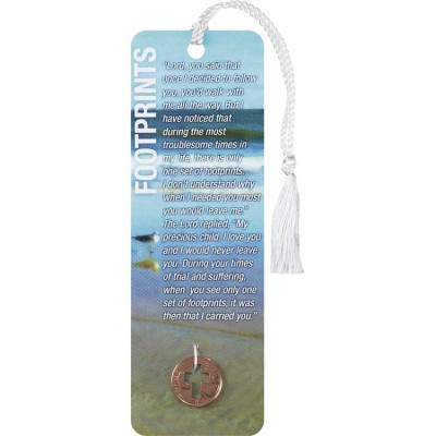 Bookmark Coin Footprints Pack of 15 - 603799510646 - BKM-313 Bookmark Coin Footprints Pack of 15 - 603799510646 - BKM-313