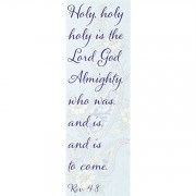 6pk -Bookmark Paper Holy, Holy, Holy Pack of 6