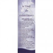 Bookmark A Time For Everything Ecclesiastes 3:1-8, 6pk