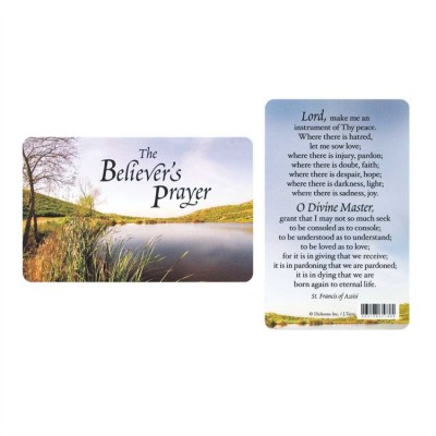 Bookmark Pocket The Believer s Prayer Pack of 24 - 603799317498 - BKM-3541