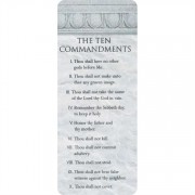 12pk -Bookmark Paper Ten Commandments Pack of 12