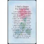 12pk -Bookmark A Prayer For You Pocket Card Pack of 12