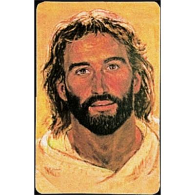 Bookmark Head of Christ Hook Pocket card Pack of 12 - 603799164856 - BKM-616