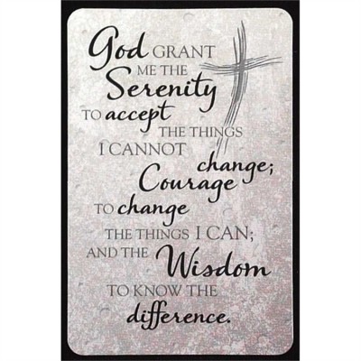 Bookmark Serenity Prayer Pack of 12 - 603799255448 - BKM-9467