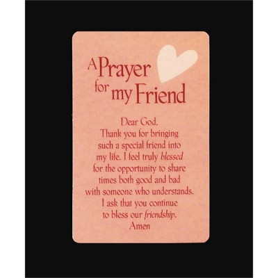 Bookmark A Prayer For My Friend Pack of 12 - 603799266529 - BKM-9479