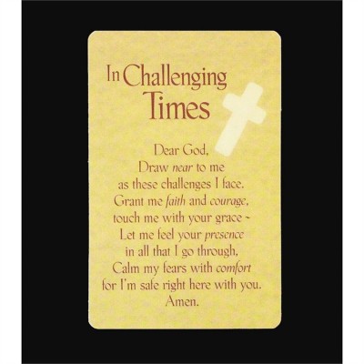 Bookmark In Challenging Times Pack of 12 - 603799266543 - BKM-9481
