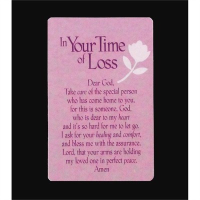 Bookmark In Your Time of Loss Pack of 12 - 603799266550 - BKM-9482 Bookmark In Your Time of Loss Pack of 12 - 603799266550 - BKM-9482