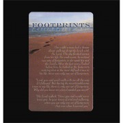 12pk -Bookmark Pocket card Footprints Pack of 12
