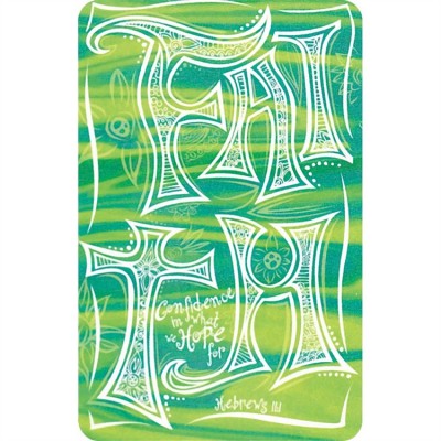 Bookmark Pocket Card Faith Pack of 12 - 603799498395 - BKM-9742