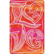 12pk -Bookmark Pocket Card Love Pack of 12