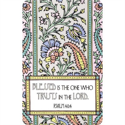 Bookmark Pocket Card Blessed Is The One Who Pack of 12 - 603799510868 - BKM-9766 Bookmark Pocket Card Blessed Is The One Who Pack of 12 - 603799510868 - BKM-9766