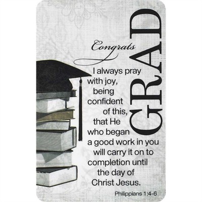 Bookmark Pocket Card Graduate 12 Pack - 603799540049 - BKM-9840