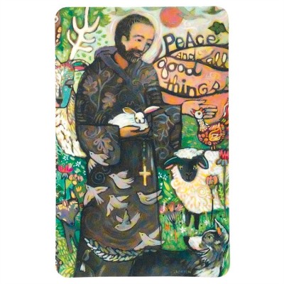 Bookmark Pocket Card St. Francis Loved Creatures (Pack of 12) - 603799583756 - BKM-9926