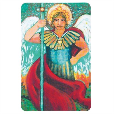 Bookmark Pocket Card St. Michael- Archangel (Pack of 12) - 603799583763 - BKM-9927