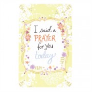 12pk -Bookmark Pocket Card I Said A Prayer (full verse) (Pack of 12)