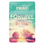 12pk -Bookmark Pocket Card 2 Chronicles 7:14 (Pack of 12)