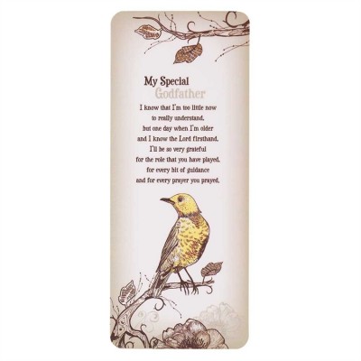 Bookmark Paper Godfather (Pack of 12) - 603799007511 - BKM-BC15 Bookmark Paper Godfather (Pack of 12) - 603799007511 - BKM-BC15