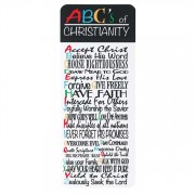 12pk -Bookmark Paper Abc's Of Christianity (Pack of 12)
