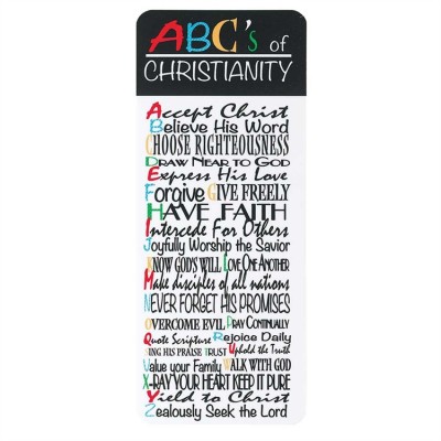 Bookmark Paper Abc s Of Christianity (Pack of 12) - 603799007993 - BKM-BC16