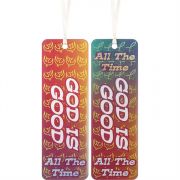 Bookmark Lenticular God Is Good All The Time Pack of 6