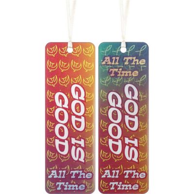 Bookmark Lenticular God Is Good All The Time Pack of 6 - 603799510417 - BKM3D-2