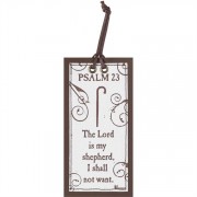 6pk -Bookmark Fabric Patch The Lord Is My Shepherd Psalm 23 Pack of 6