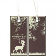 6pk -Bookmark Fabric Ribbon As The Deer Pants Pack of 6