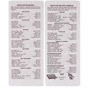 Card Insp.helps..christian-eng - (Pack of 12)