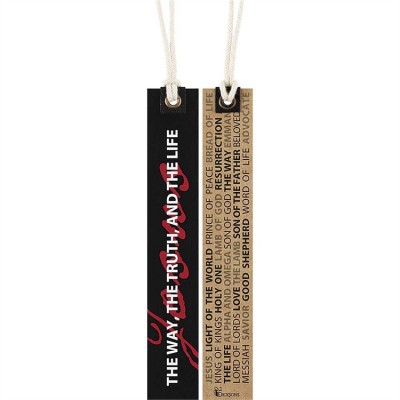 Bookmark Narrow Names of Jesus Pack of 6 - 603799537889 - BKMN-6016