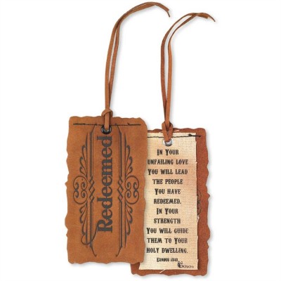 Bookmark Suede People You Have Redeemed Exodus 15:13 Pack of 6 - 603799438247 - BKMS-1000
