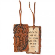 6pk -Bookmark Suede While He Was Cross Pack of 6
