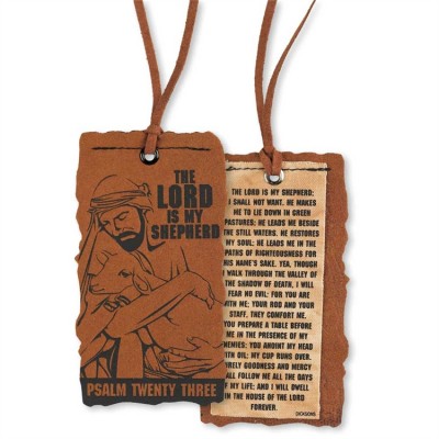 Bookmark Suede The Lord Is My Shepherd Pack of 6 - 603799499545 - BKMS-1016