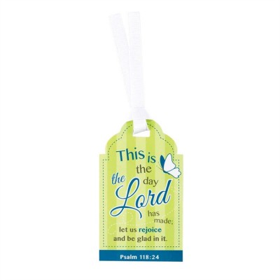 Bookmark Tag This Is The Day The Lord Made Pack of 12 - 603799545792 - BKMTG-100