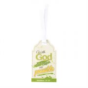 Bookmark Tag God All Things Are Possible Matthew 19:26, 12pk