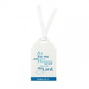 Bookmark Tag As For Me & My House, We Will Serve The Lord 12pk