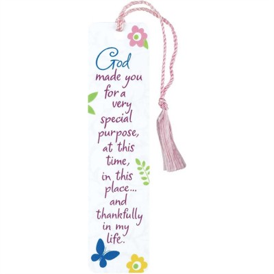 Bookmark Vl God Made You For A Purpose Pack of 12 - 603799406703 - BKMV-224