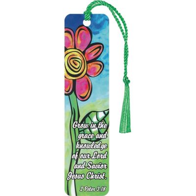 Bookmark Vl Grow In The Grace & Knowledge Of Our Lord 12pk - 603799510554 - BKMV-255
