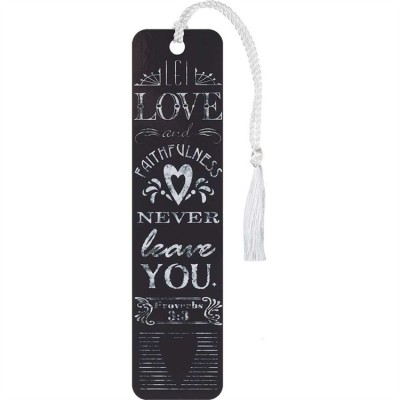 Bookmark Vl Let Love/Faithfulness Never Leave You 12pk - 603799530767 - BKMV-261