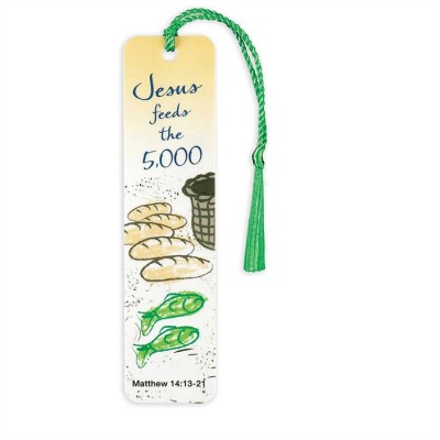 Bookmark Vl Jesus Feeds The 5000 Pack of 12 - 603799566148 - BKMV-308 Bookmark Vl Jesus Feeds The 5000 Pack of 12 - 603799566148 - BKMV-308