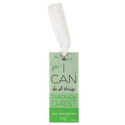 Bookmark Vellum I Can Do All Things Pack of 12 - 603799545945 - BKMVL-102 Bookmark Vellum I Can Do All Things Pack of 12 - 603799545945 - BKMVL-102