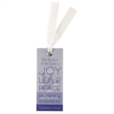 Bookmark Vellum The Fruit of The Silver Plated Pack of 12 - 603799545969 - BKMVL-104 Bookmark Vellum The Fruit of The Silver Plated Pack of 12 - 603799545969 - BKMVL-104