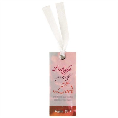 Bookmark Vellum Delight Yourself In The Lord Pack of 12 - 603799545983 - BKMVL-106 Bookmark Vellum Delight Yourself In The Lord Pack of 12 - 603799545983 - BKMVL-106