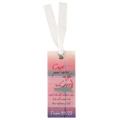 Bookmark Vellum Cast Your Cares On The Lord 12pk - 603799546003 - BKMVL-108