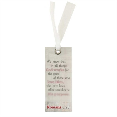Bookmark Vellum We Know That In All Things God Works 12pk - 603799562768 - BKMVL-112