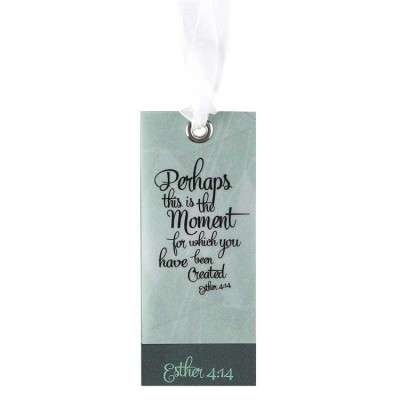 Bookmark Vellum Perhaps This Is The Moment, Ruth 4:14 (Pack of 12) - 603799585170 - BKMVL-120 Bookmark Vellum Perhaps This Is The Moment, Ruth 4:14 (Pack of 12) - 603799585170 - BKMVL-120