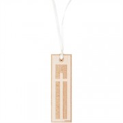 6pk -Bookmark Wood Believe Pack of 6