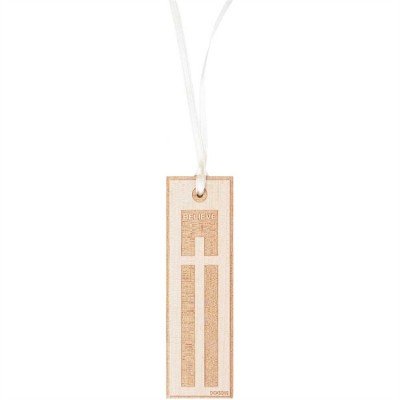 Bookmark Wood Believe Pack of 6 - 603799438834 - BKMW-7001